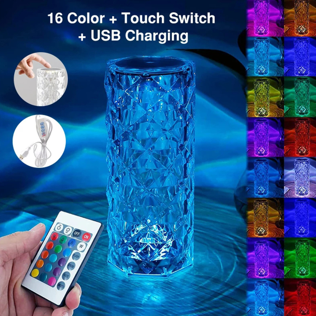 Glow Colors Diamond - Lampara y Bocina