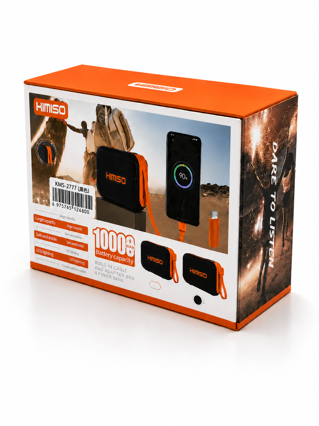 KIMISO TITAN BOOST 10K - Bocina + Power Bank