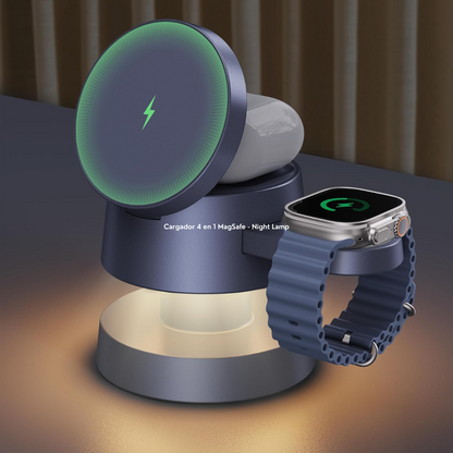 Night Lamp - Cargador 4 en 1 MagSafe