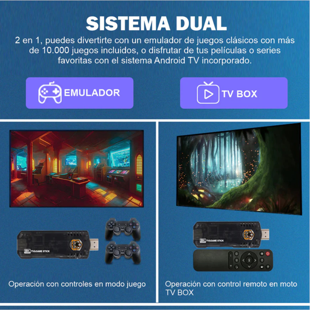 Consola Game Box 8K + MAGIS TV