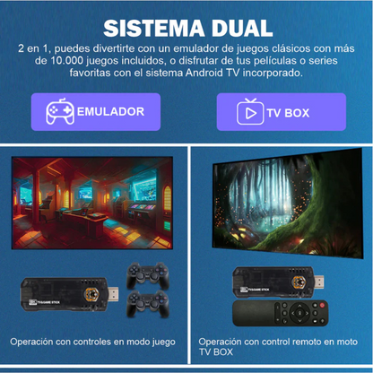 Consola Game Box 8K + MAGIS TV
