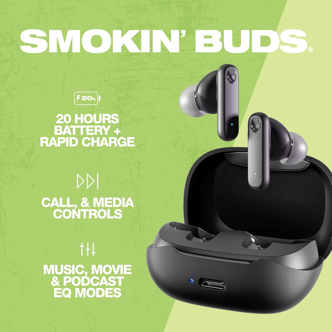 Skullcandy Smokin' Buds - Negros