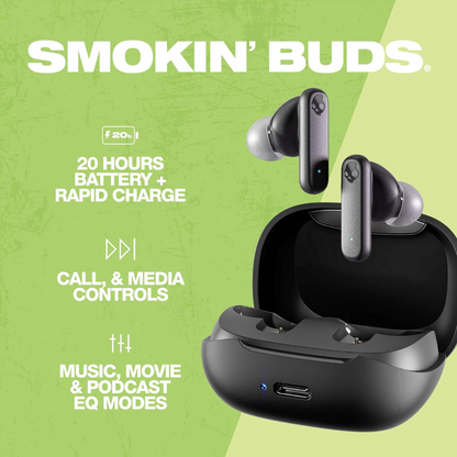 Skullcandy Smokin' Buds - Negros