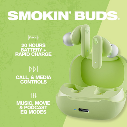 Skullcandy Smokin' Buds - Verde Matcha