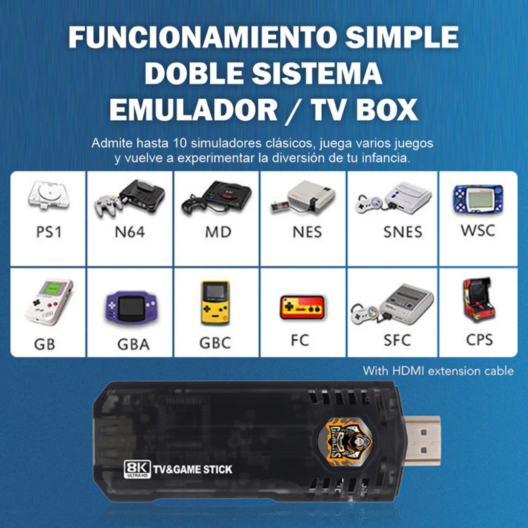 Consola Game Box 8K + MAGIS TV