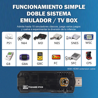 Consola Game Box 8K + MAGIS TV