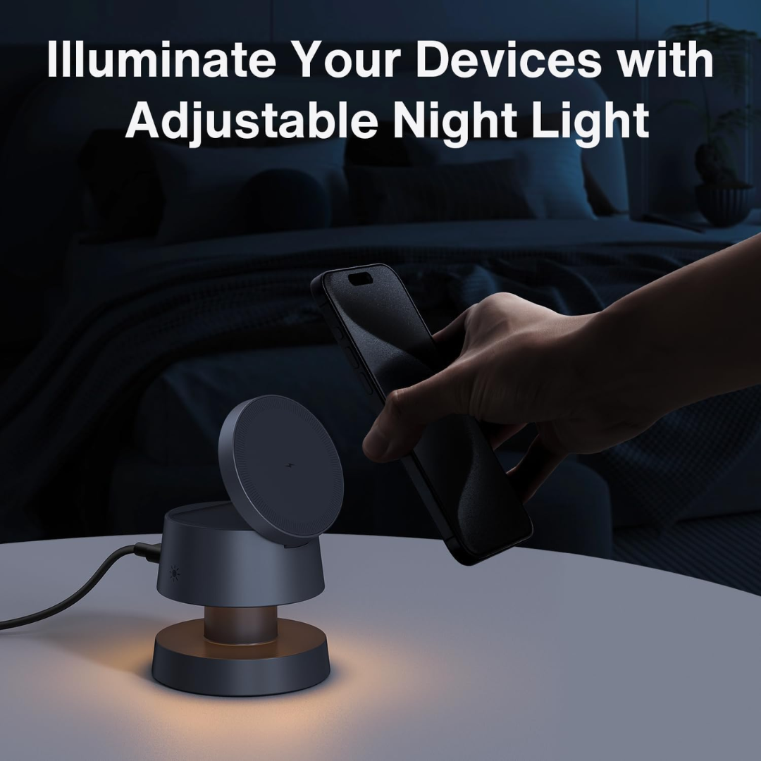 Night Lamp - Cargador 4 en 1 MagSafe