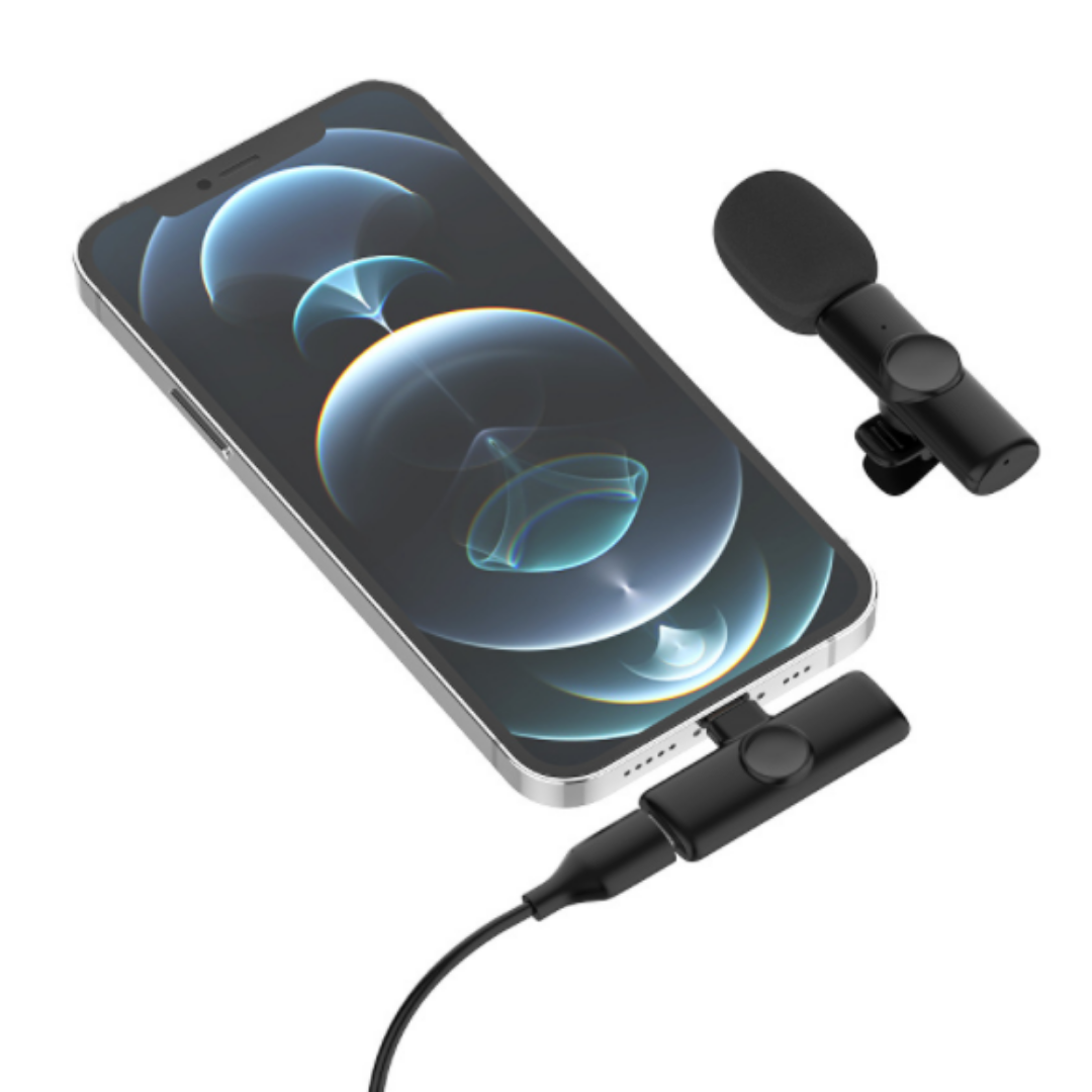 Micrófono Doble Bluetooth Lightning (Apple)