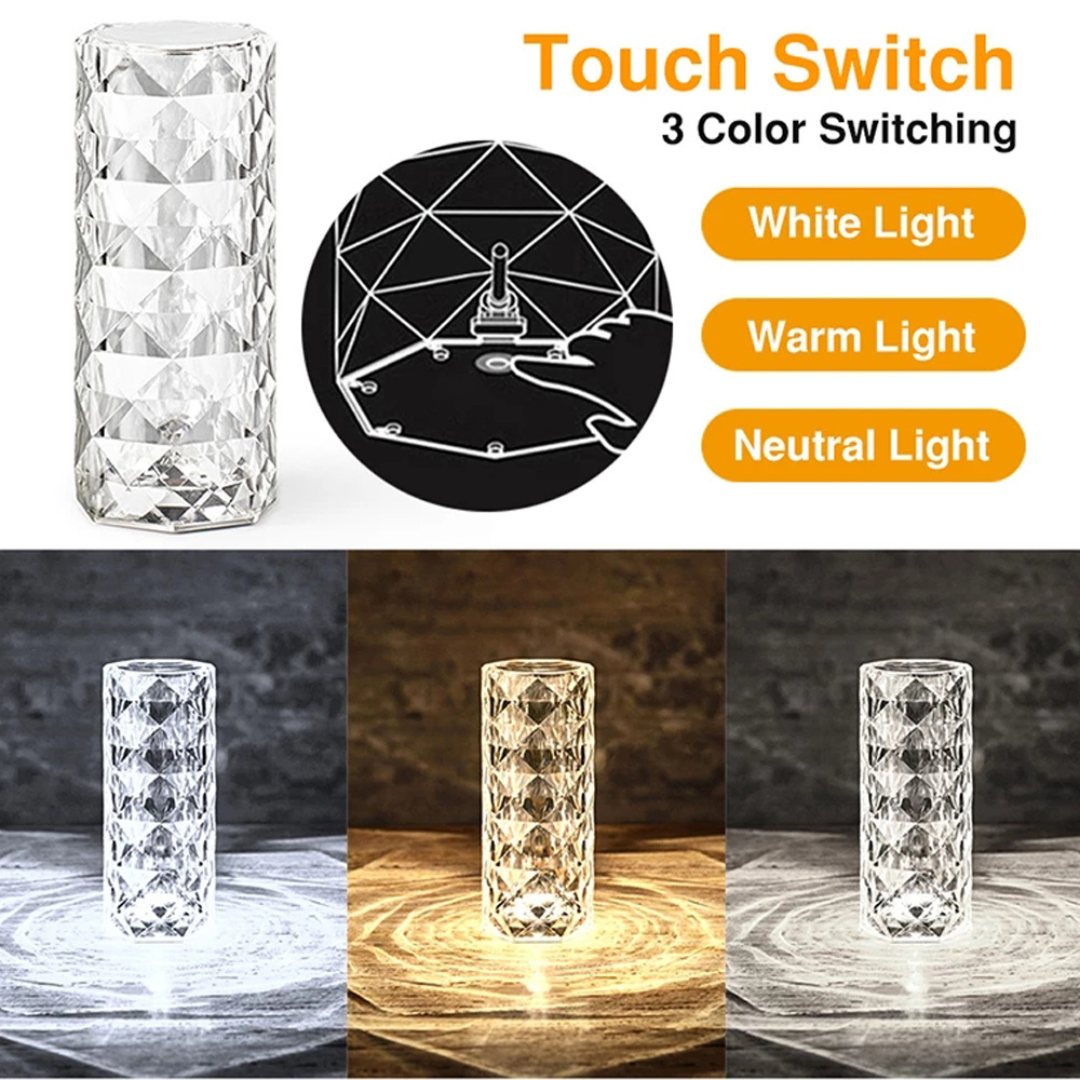 Glow Colors Diamond - Lampara y Bocina