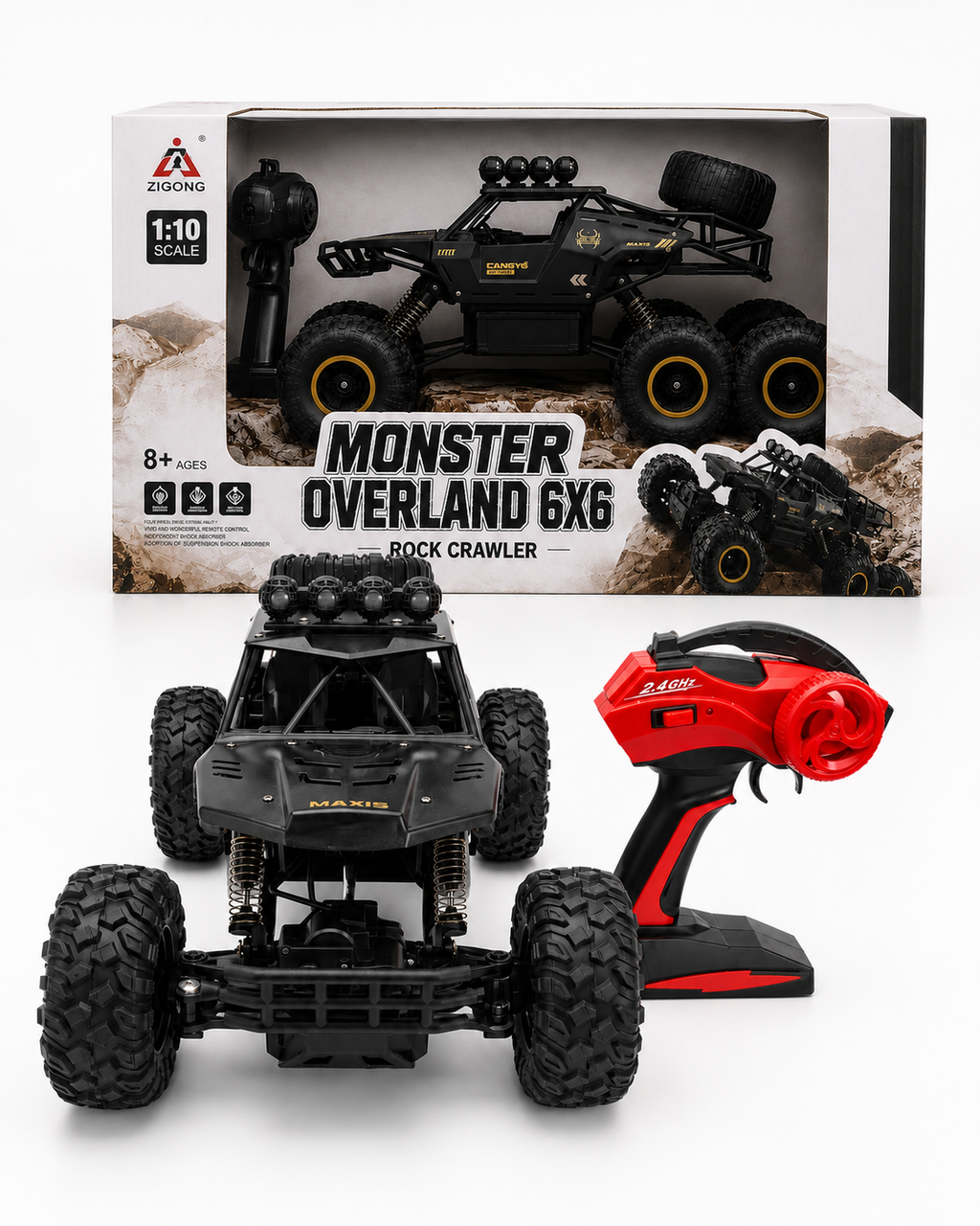 MONSTER OVERLAND 6X6 | ROCK CRAWLER