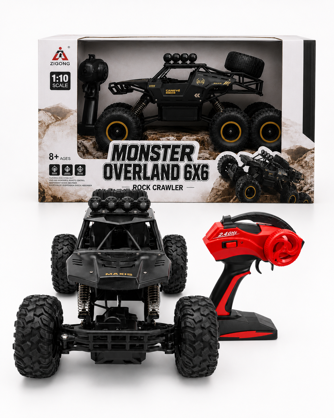 MONSTER OVERLAND 6X6 | ROCK CRAWLER