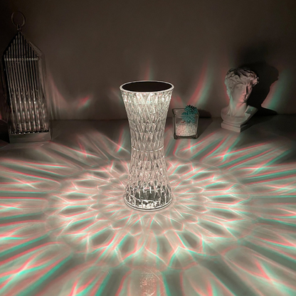 Diamond Glow | Lámpara LED Recargable Touch