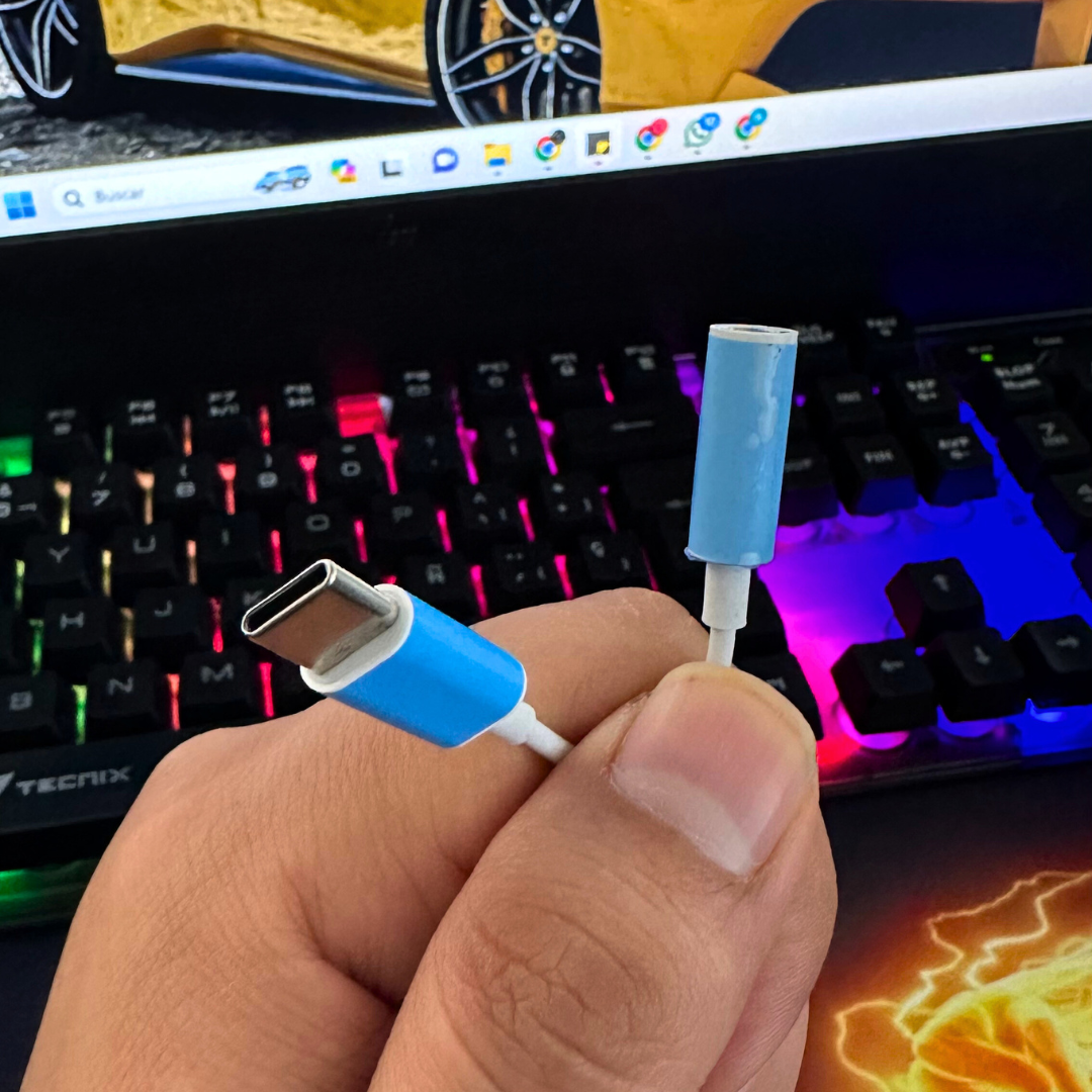 Jack USB-C a 3.5 mm para Audifonos