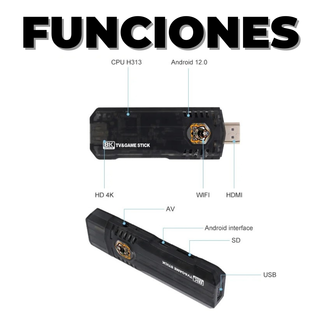 Consola Game Box 8K + MAGIS TV