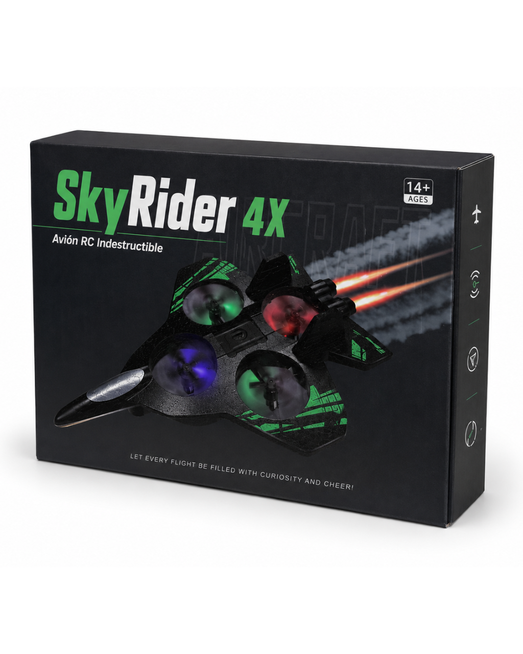 SkyRider 4X – Avión RC Indestructible