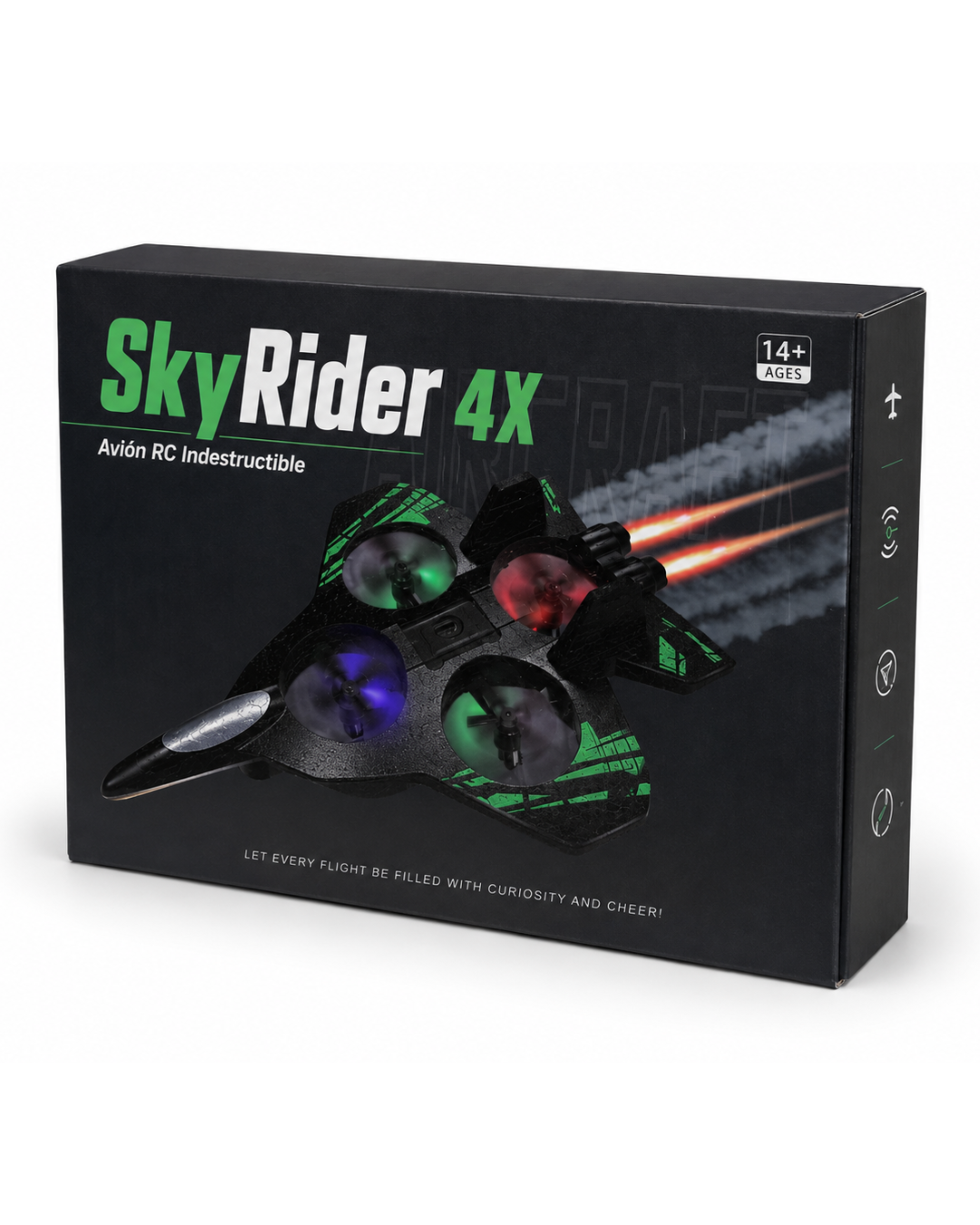 SkyRider 4X – Avión RC Indestructible