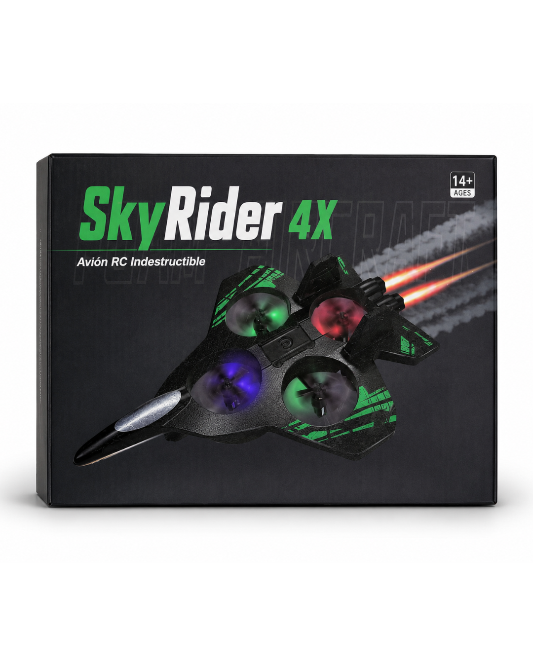 SkyRider 4X – Avión RC Indestructible
