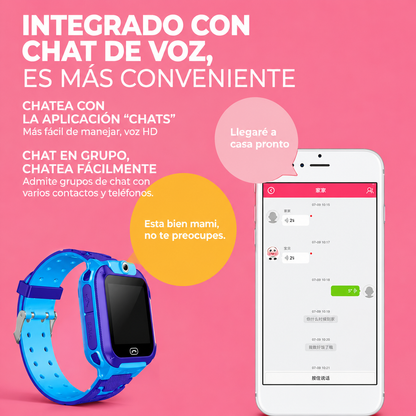 Smartwatch Infantil – SIM 4G y Camara