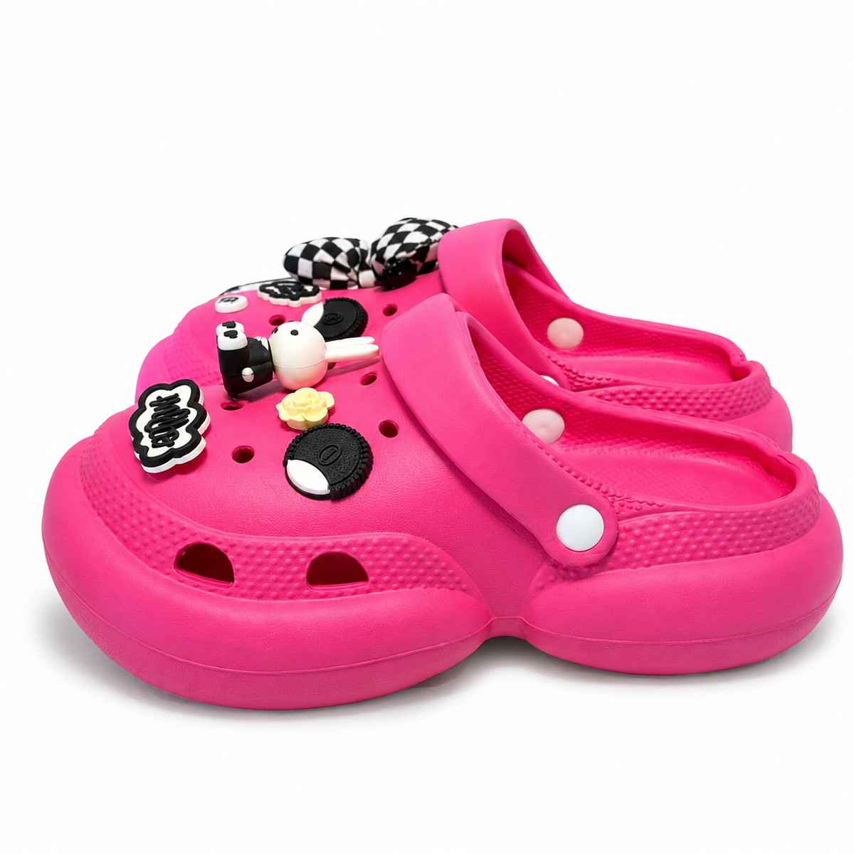JibJoy Oreo Glow | Zuecos Ultraligeros con Charms