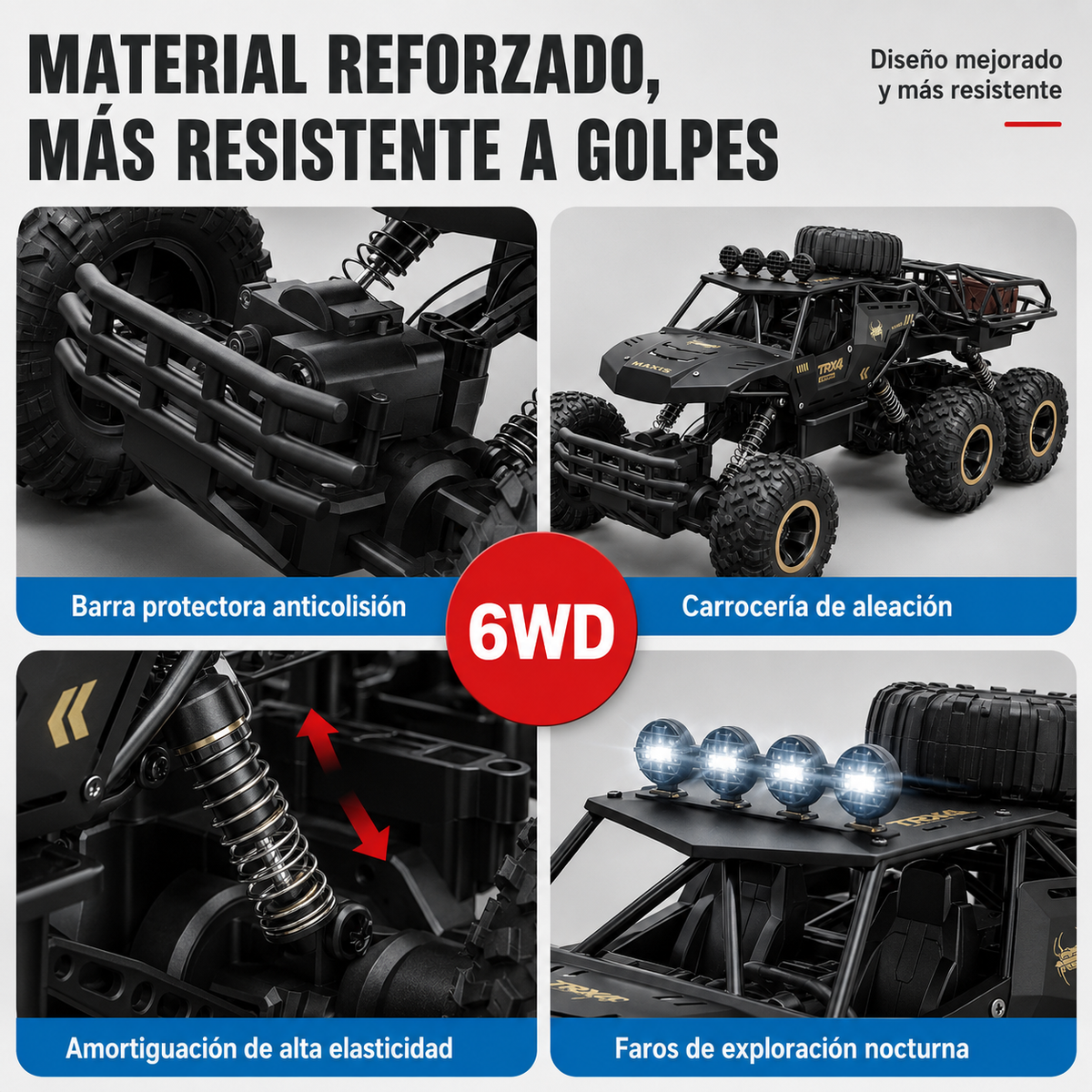 Monster Overland 6X6 | Rock Crawler Profesional
