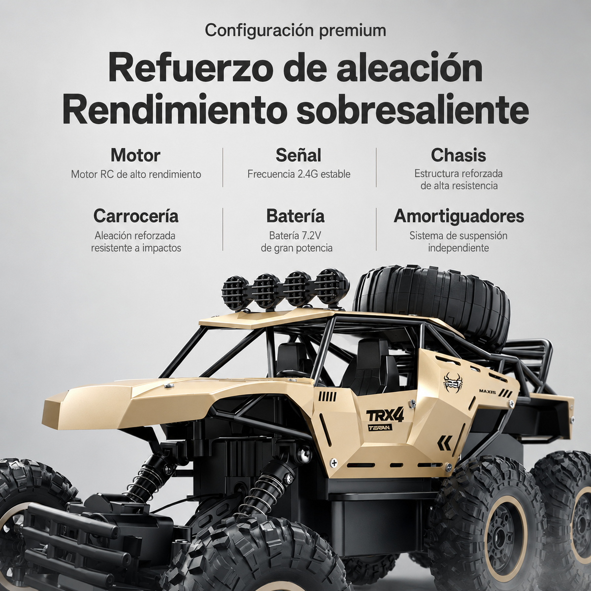 Monster Overland 6X6 | Rock Crawler Profesional