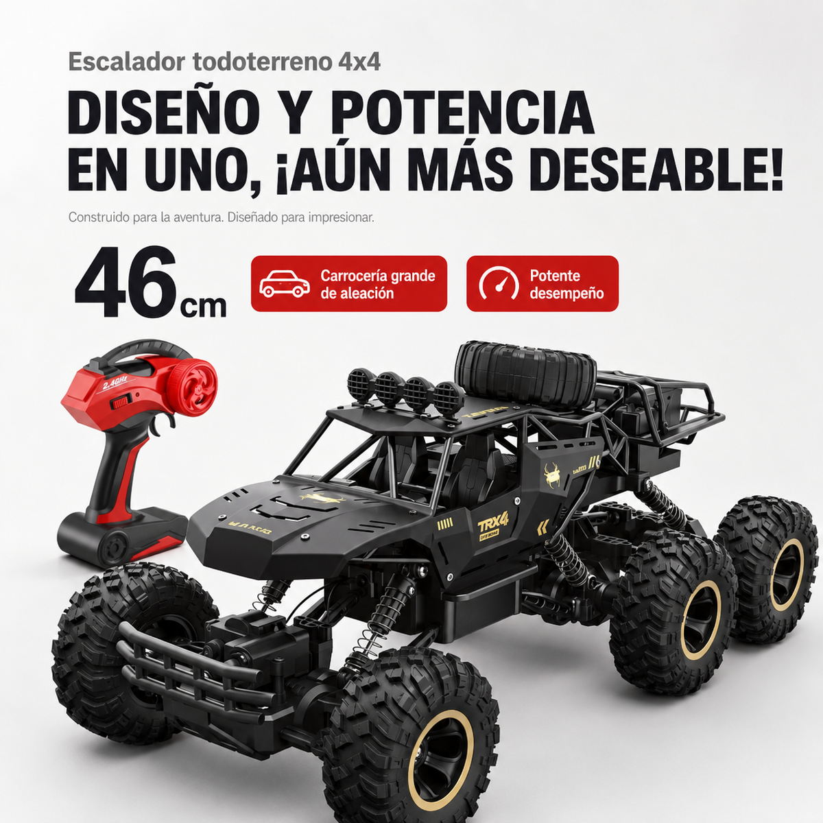 Monster Overland 6X6 | Rock Crawler Profesional