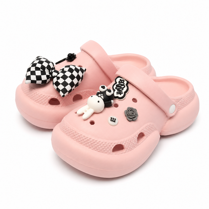 JibJoy Oreo Glow | Zuecos Ultraligeros con Charms