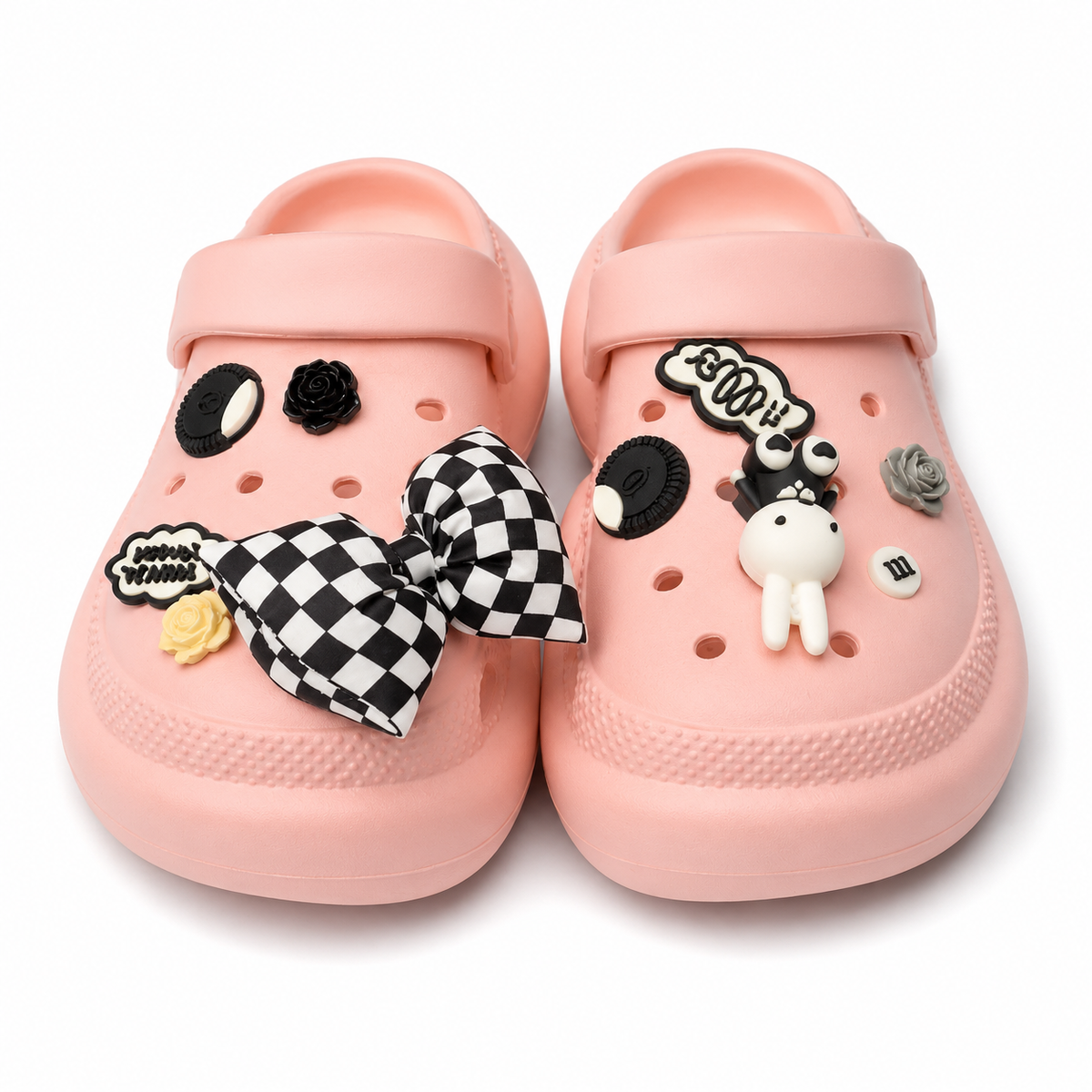 JibJoy Oreo Glow | Zuecos Ultraligeros con Charms