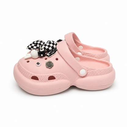 JibJoy Oreo Glow | Zuecos Ultraligeros con Charms