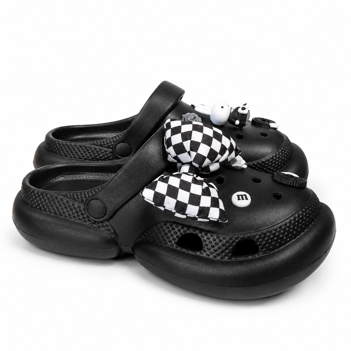 JibJoy Oreo Glow | Zuecos Ultraligeros con Charms
