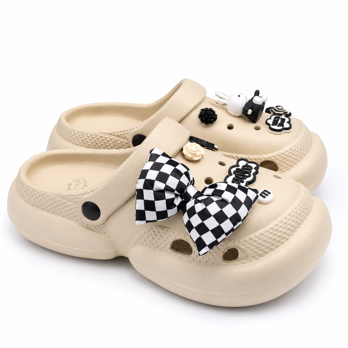 JibJoy Oreo Glow | Zuecos Ultraligeros con Charms