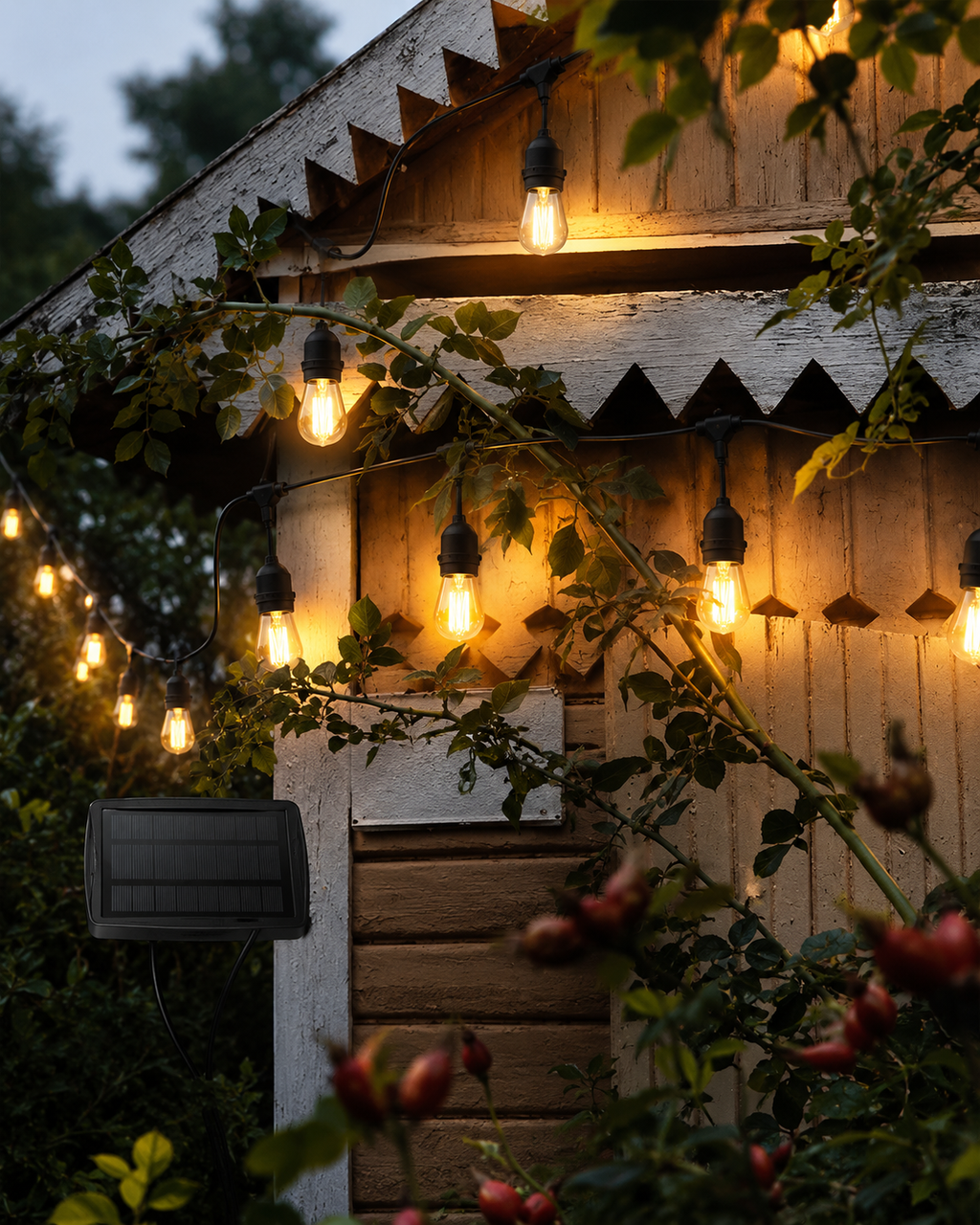 Luces Vintage Solares