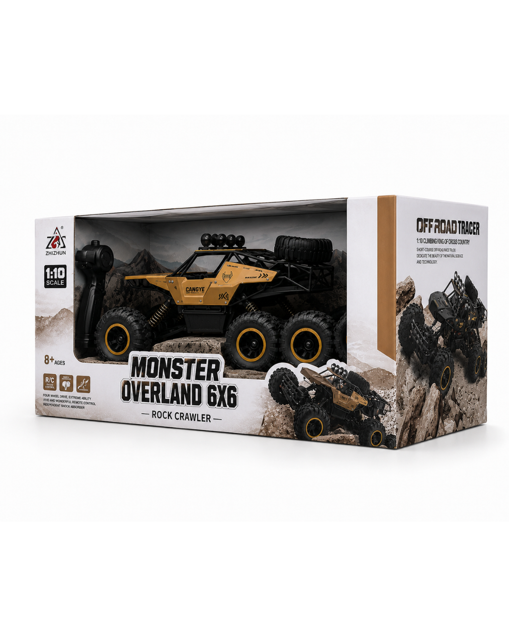 MONSTER OVERLAND 6X6 | ROCK CRAWLER