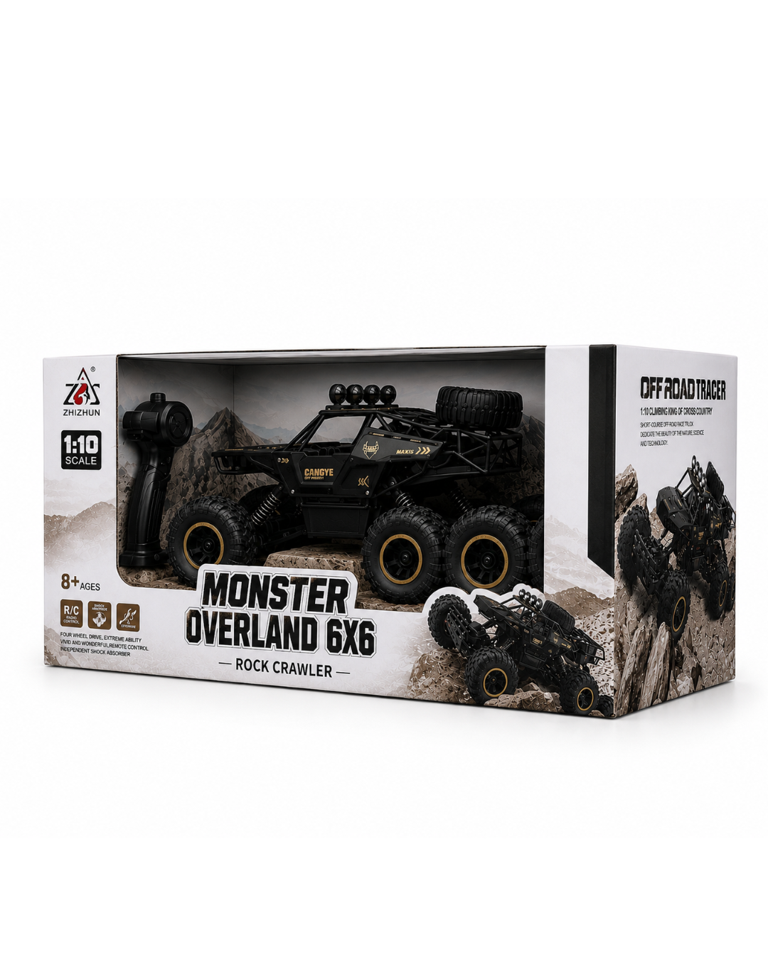 MONSTER OVERLAND 6X6 | ROCK CRAWLER