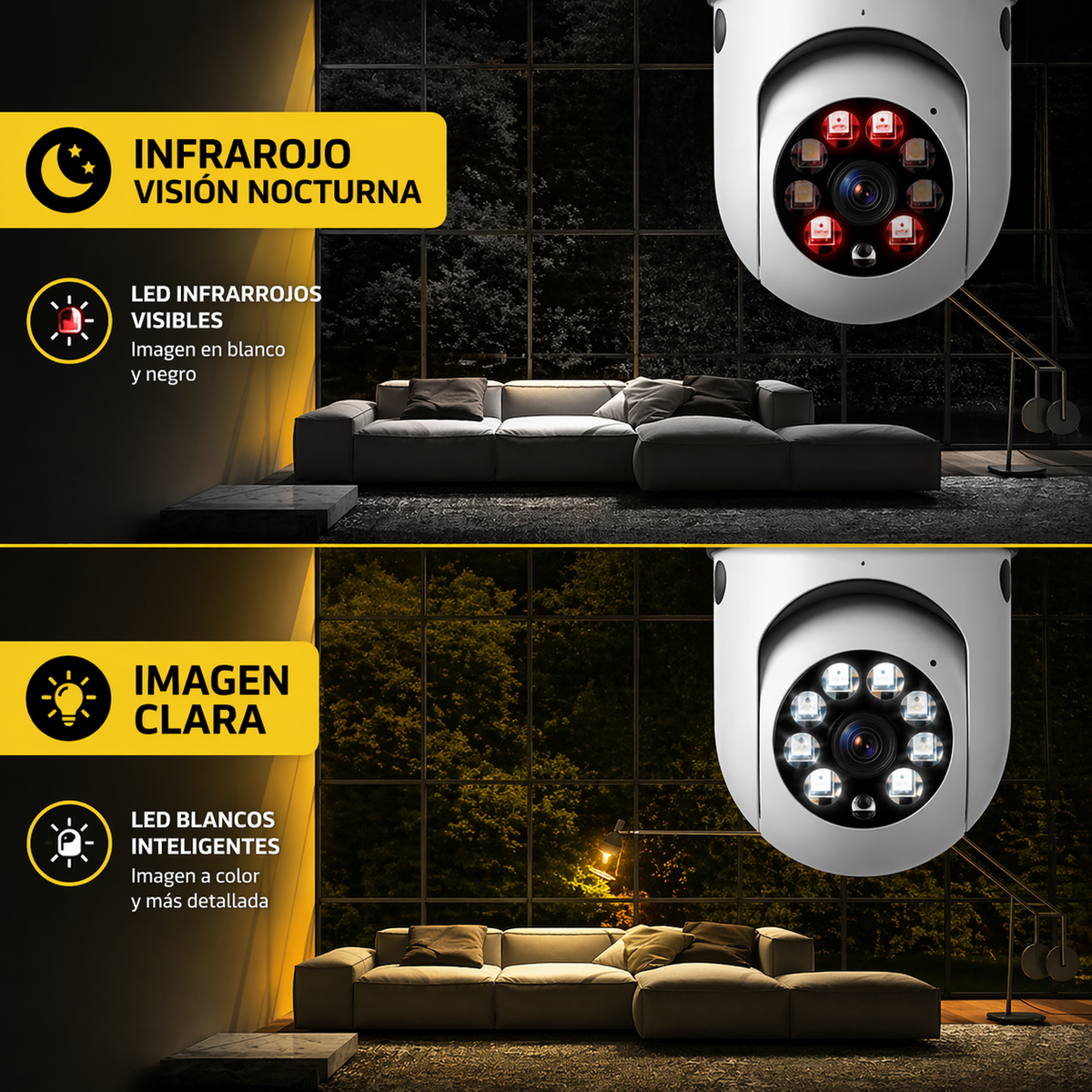 Camara de Seguridad Wifi - Power Visión PRO