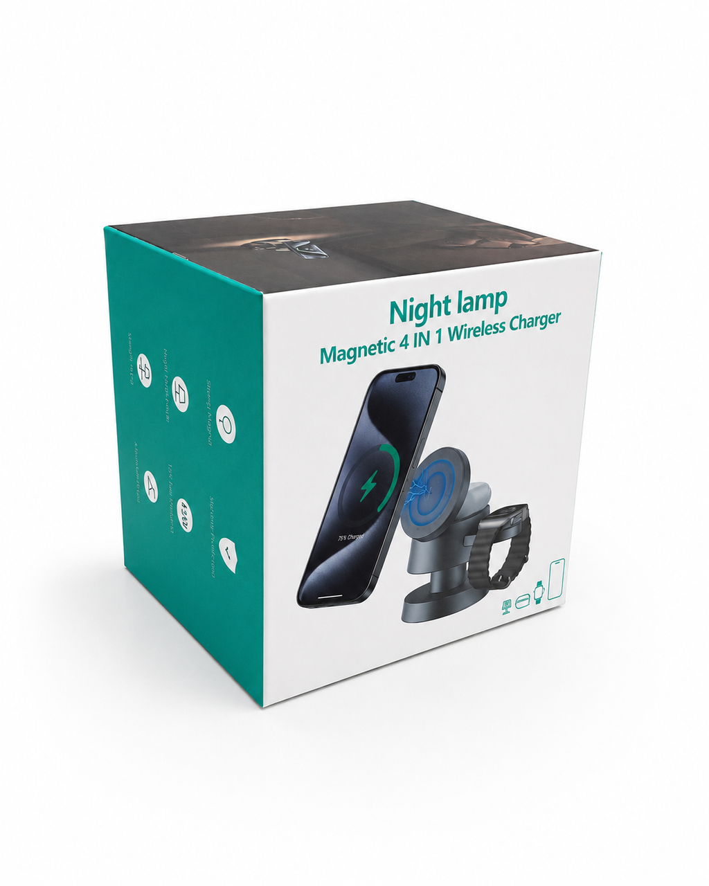 Night Lamp - Cargador 4 en 1 MagSafe