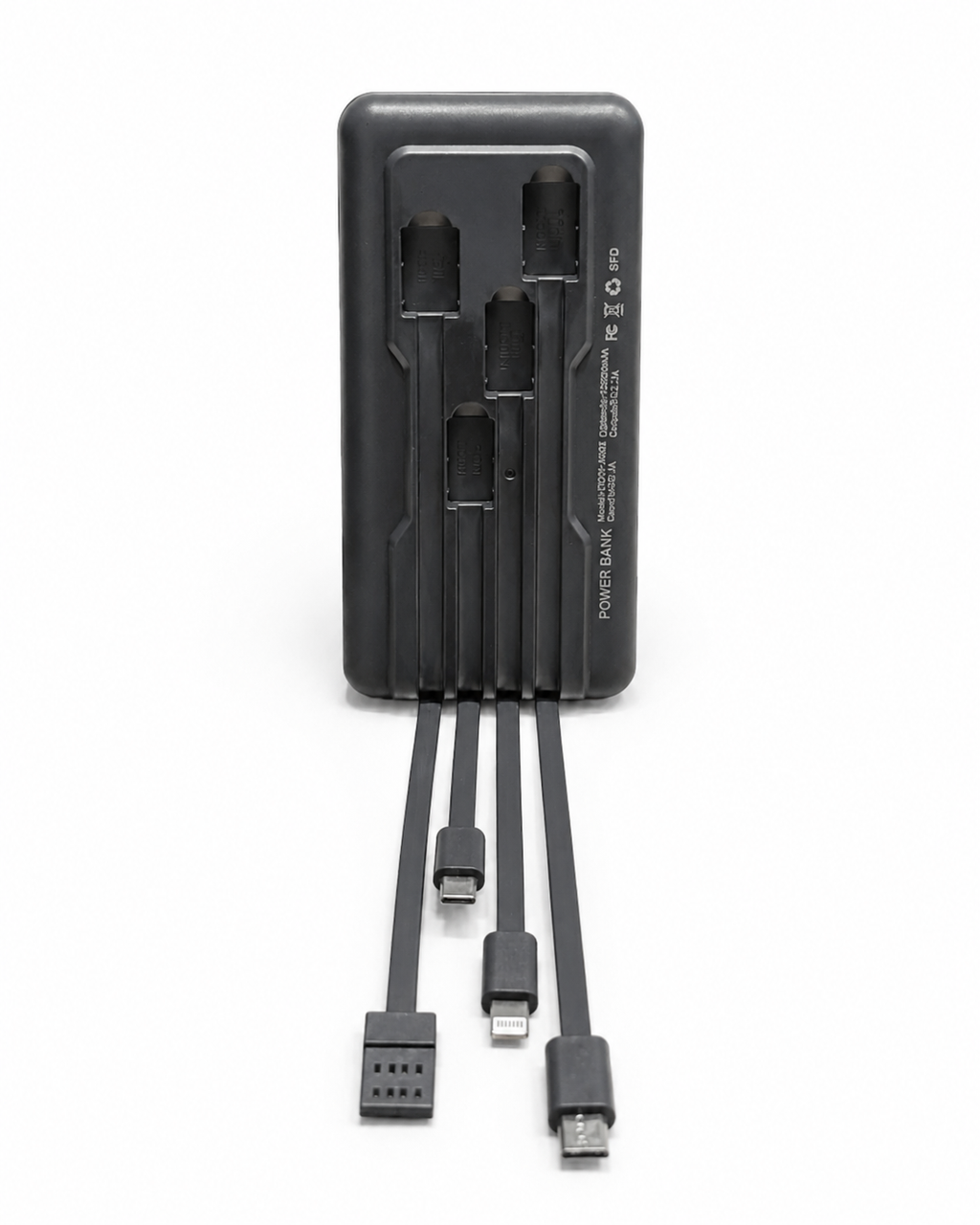 ShadowMouse 10K – Power Bank 10,000 mAh con Ratón LED Decorativo