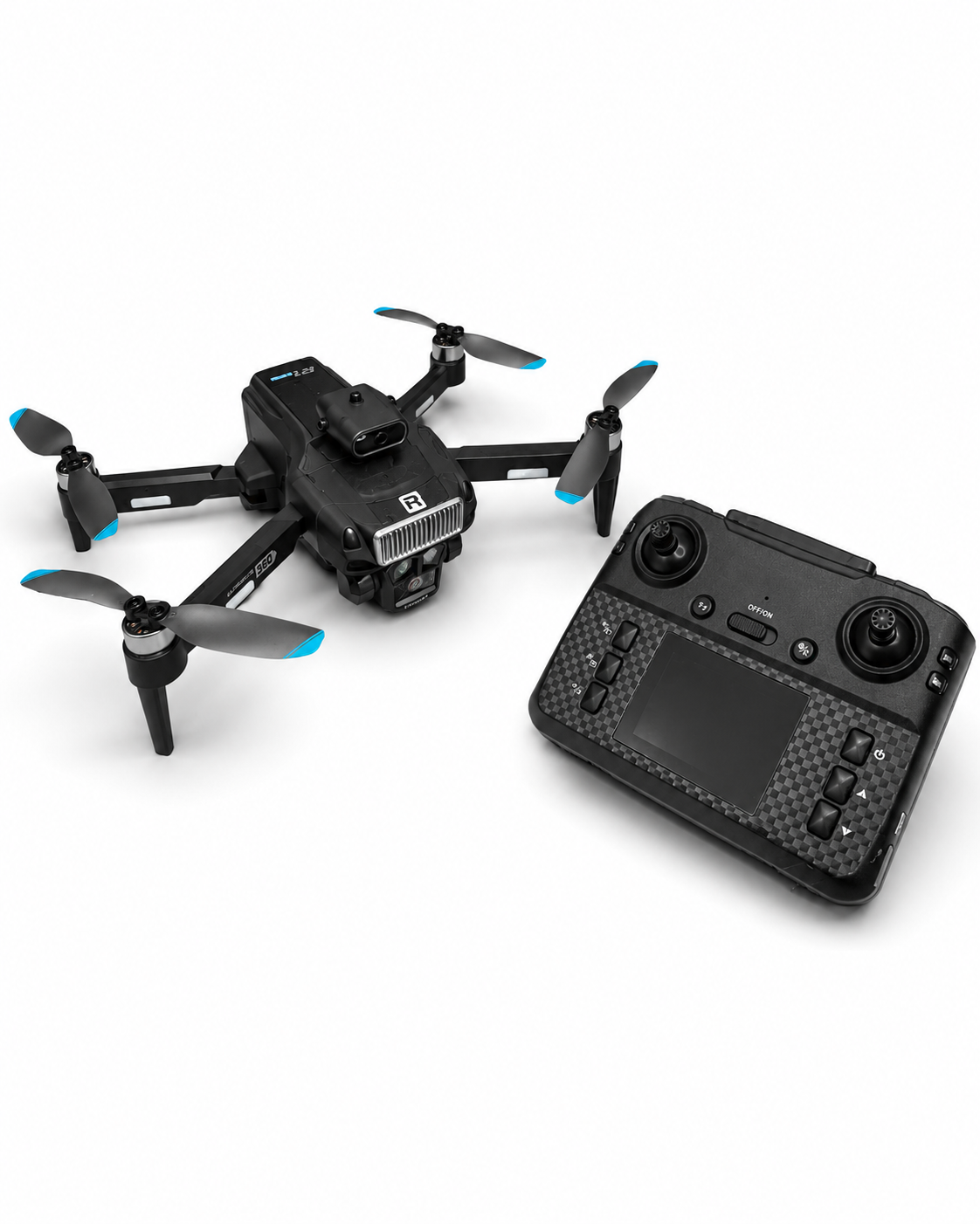 SkyRider Command Pro - Drone Brushless con Pantalla Integrada