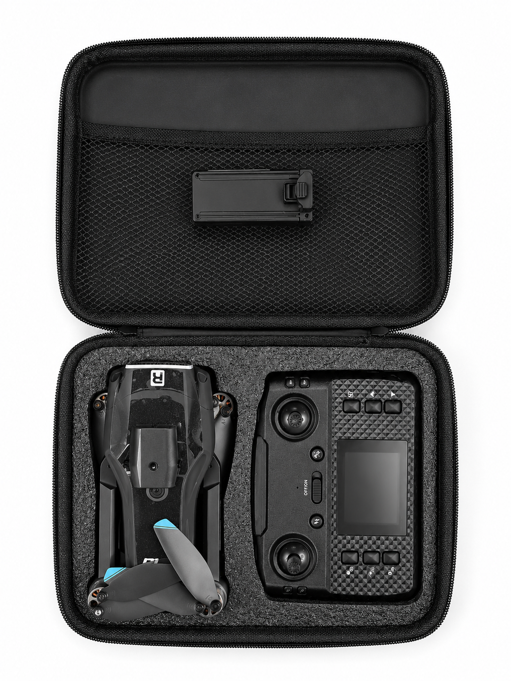 SkyRider Command Pro - Drone Brushless con Pantalla Integrada