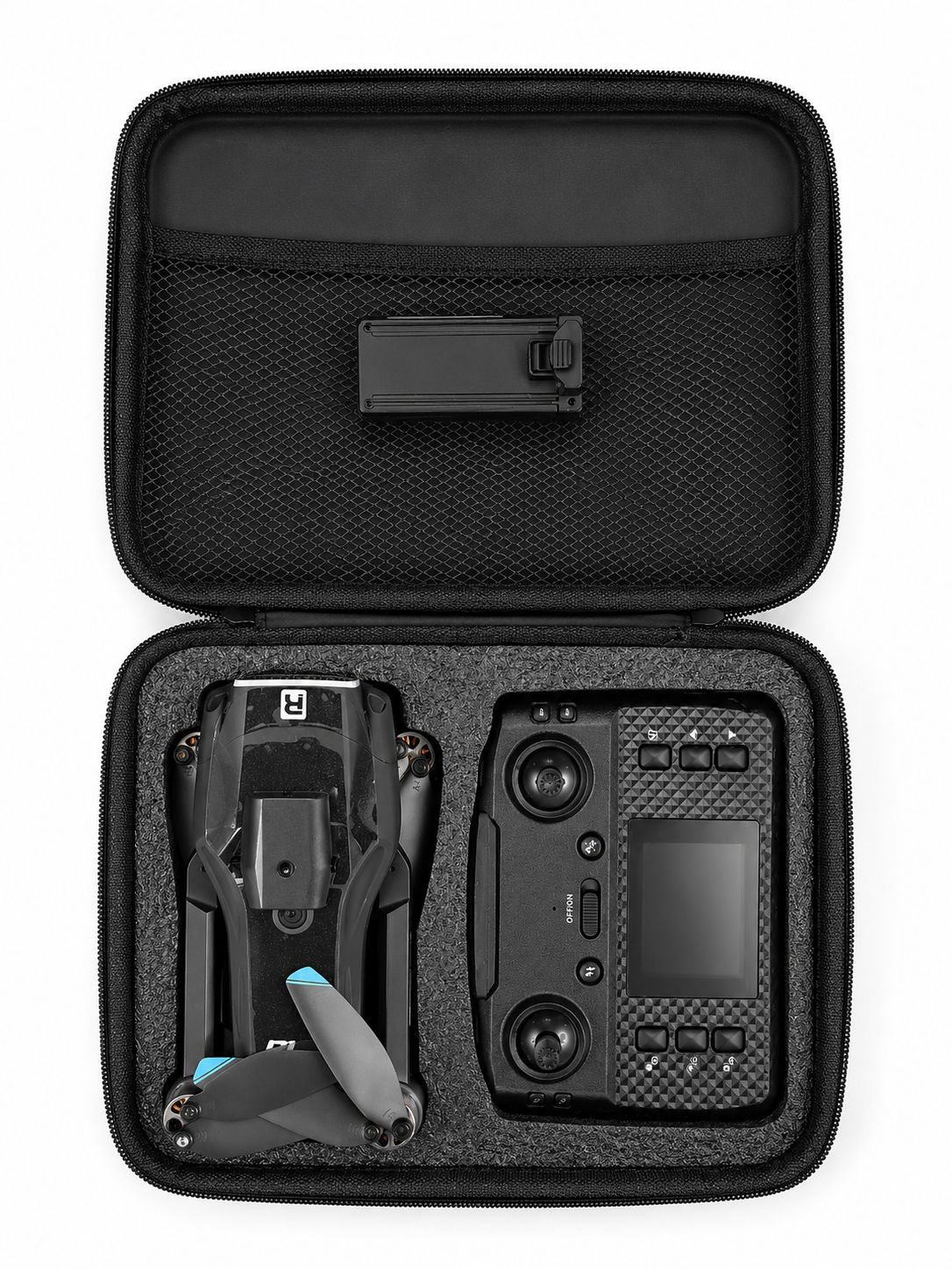SkyRider Command Pro - Drone Brushless con Pantalla Integrada