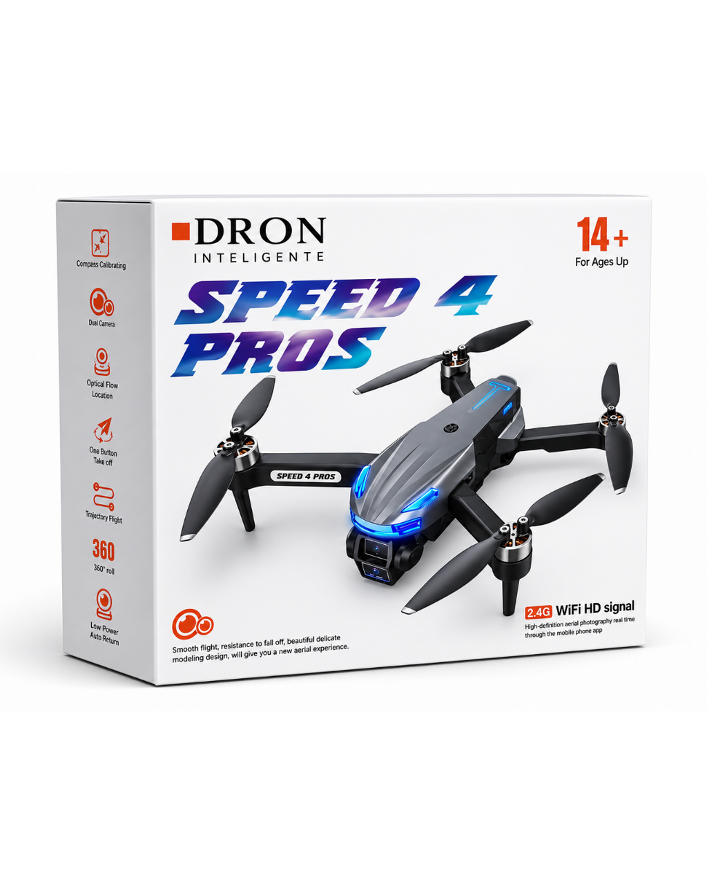 Dron Speed ProS - Estable y Fácil de Volar