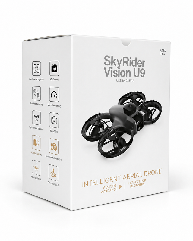 SkyRider Vision U9 - Estabilidad, Control y Potencia