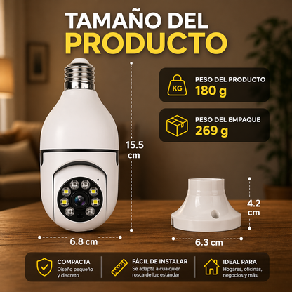 Camara de Seguridad Wifi - Power Visión PRO