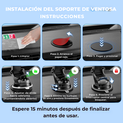 Holder Cargador Inalámbrico para Auto