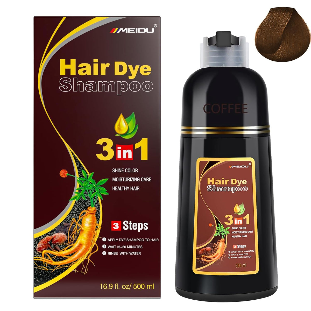 Shampoo Matizador 3 en 1 – Tinte y Cuidado en un Solo Paso