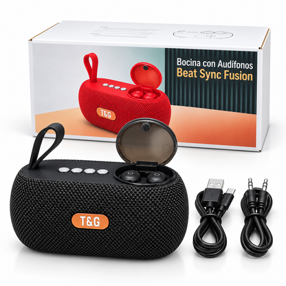 Bocina con Audífonos - Beat Sync Fusion