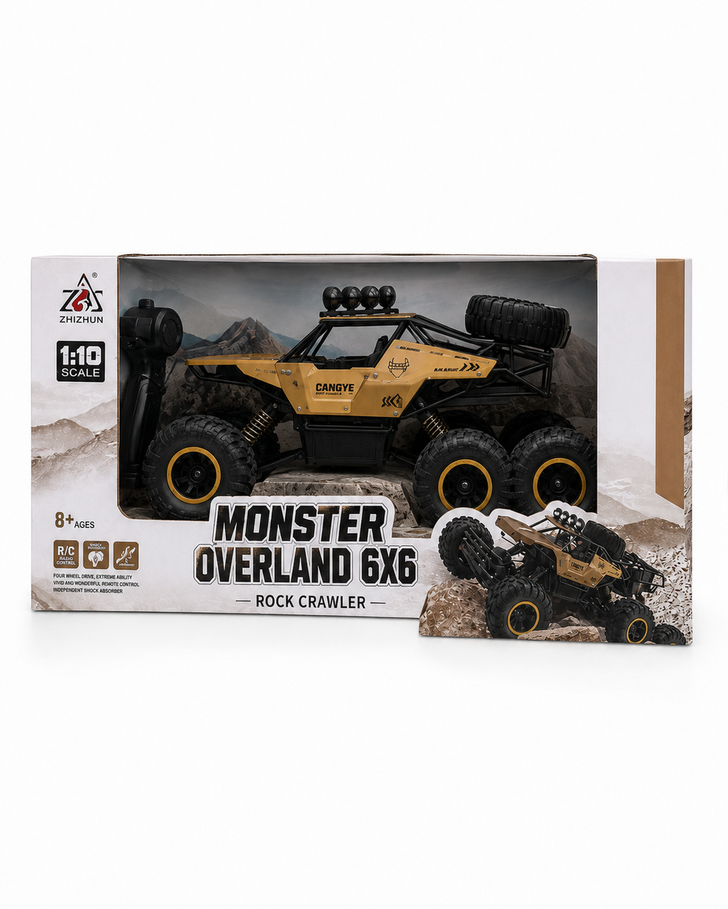 MONSTER OVERLAND 6X6 | ROCK CRAWLER