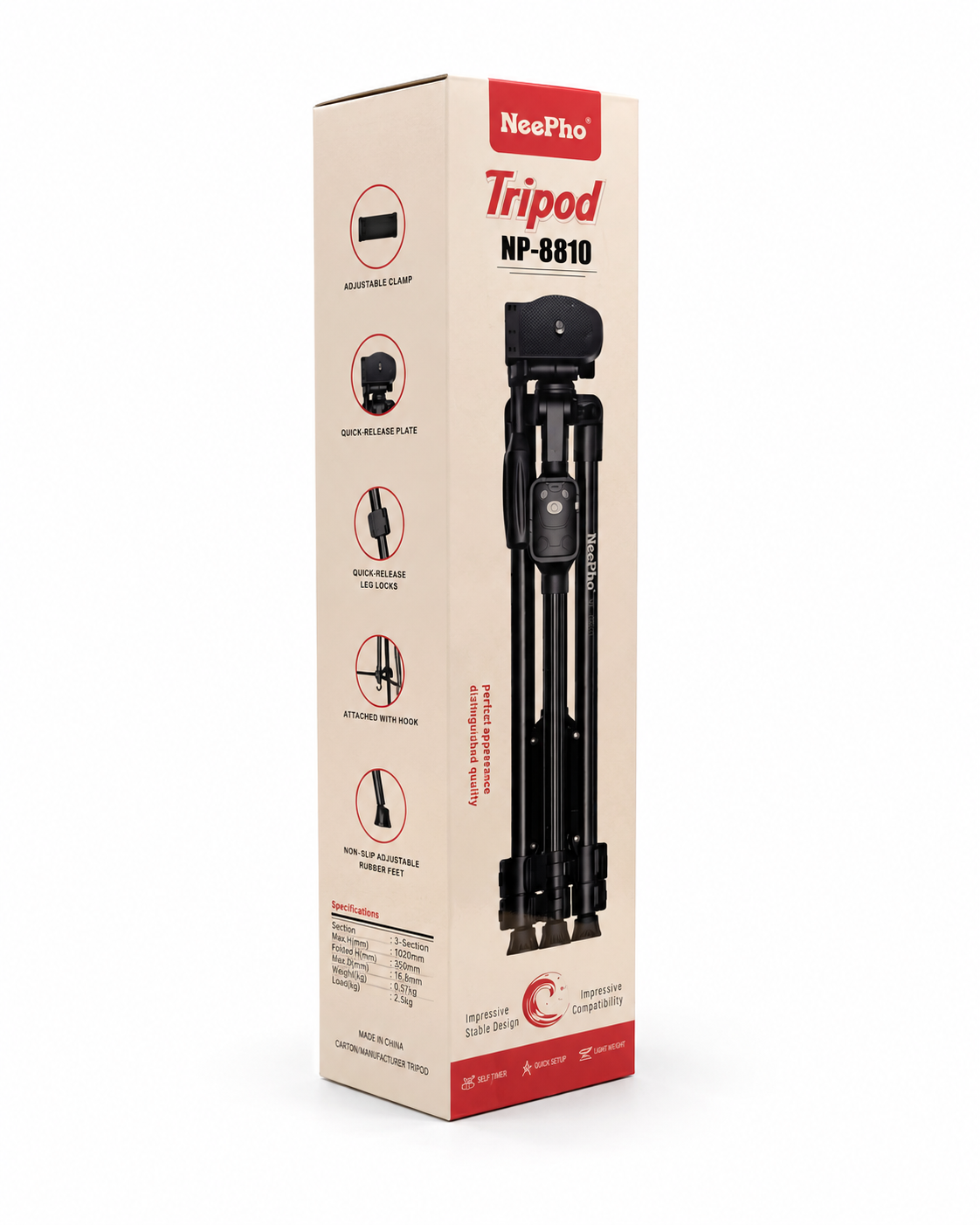 Trípode Profesional Neepho 8810