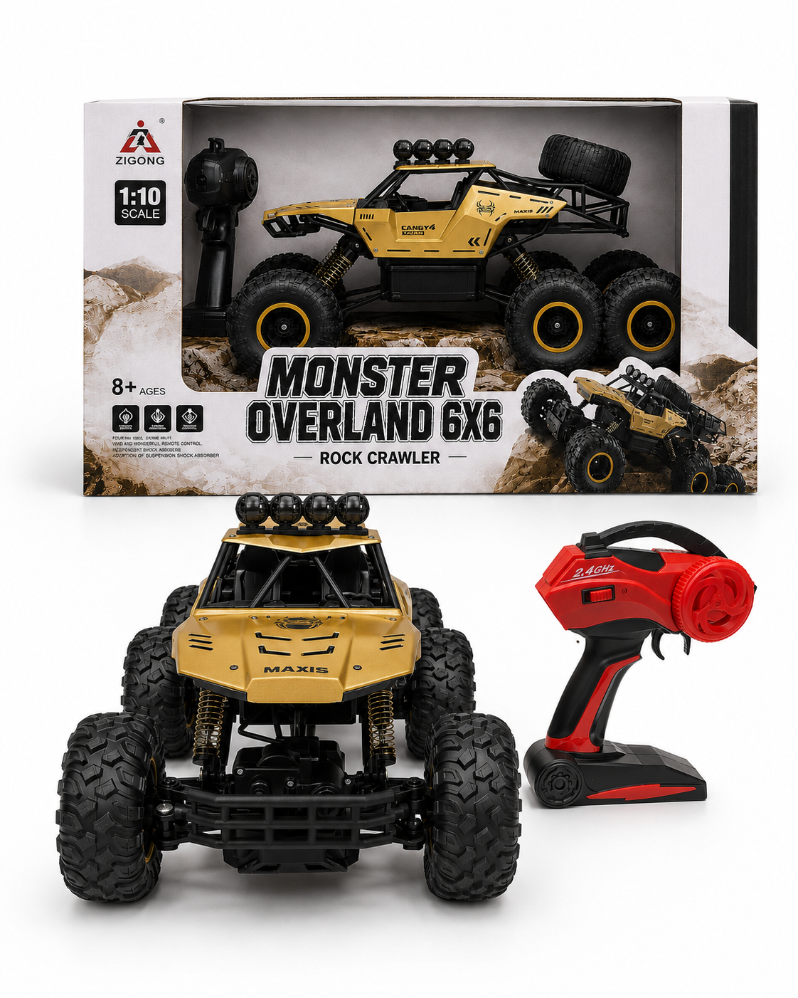 MONSTER OVERLAND 6X6 | ROCK CRAWLER