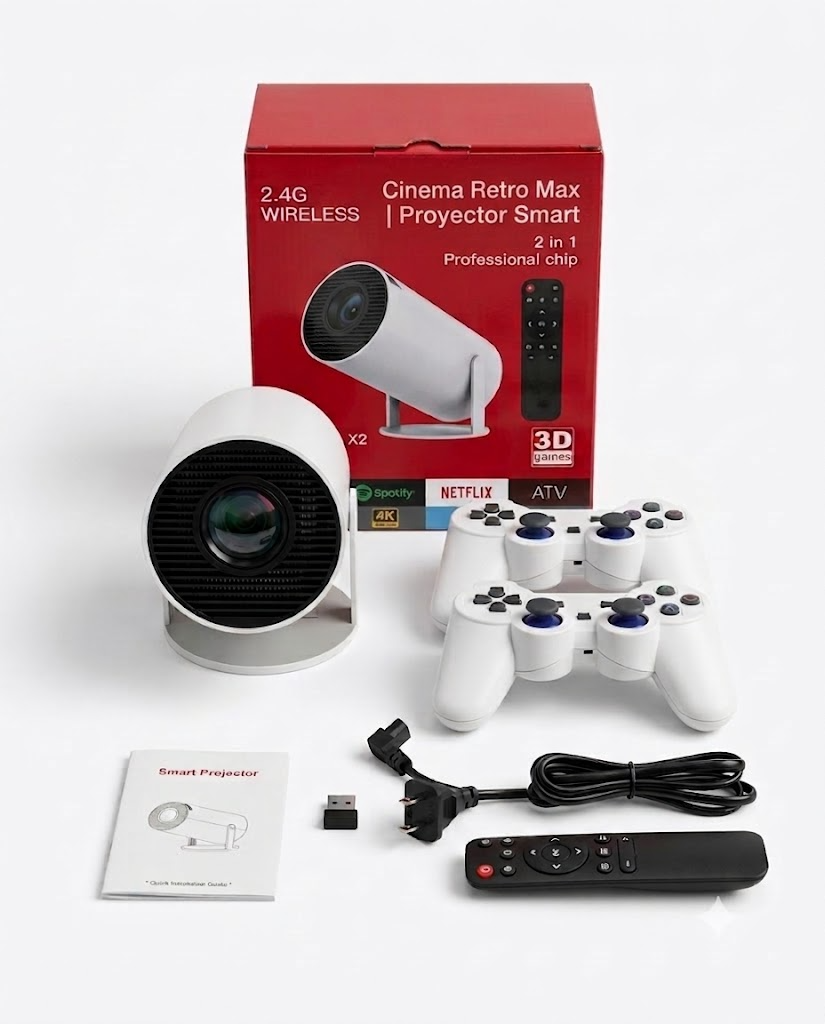 Cinema Retro Max  Proyector Smart